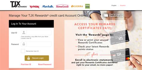 tjx.syf.com/login/|TJX Rewards ®Credit Card